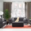 Image for Aqua Gray Sofa Set